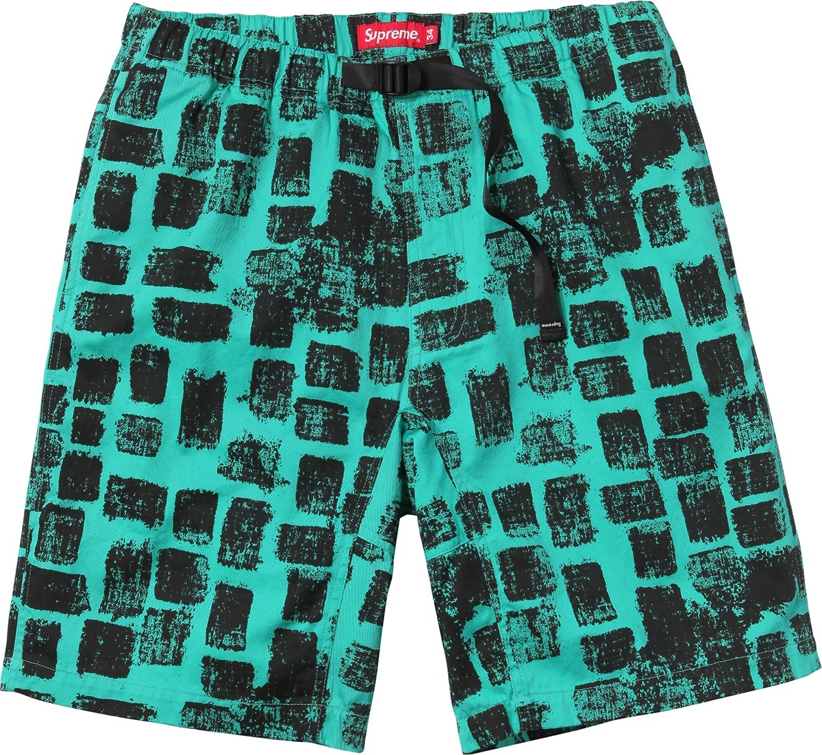 Block Print Belted Short view 2